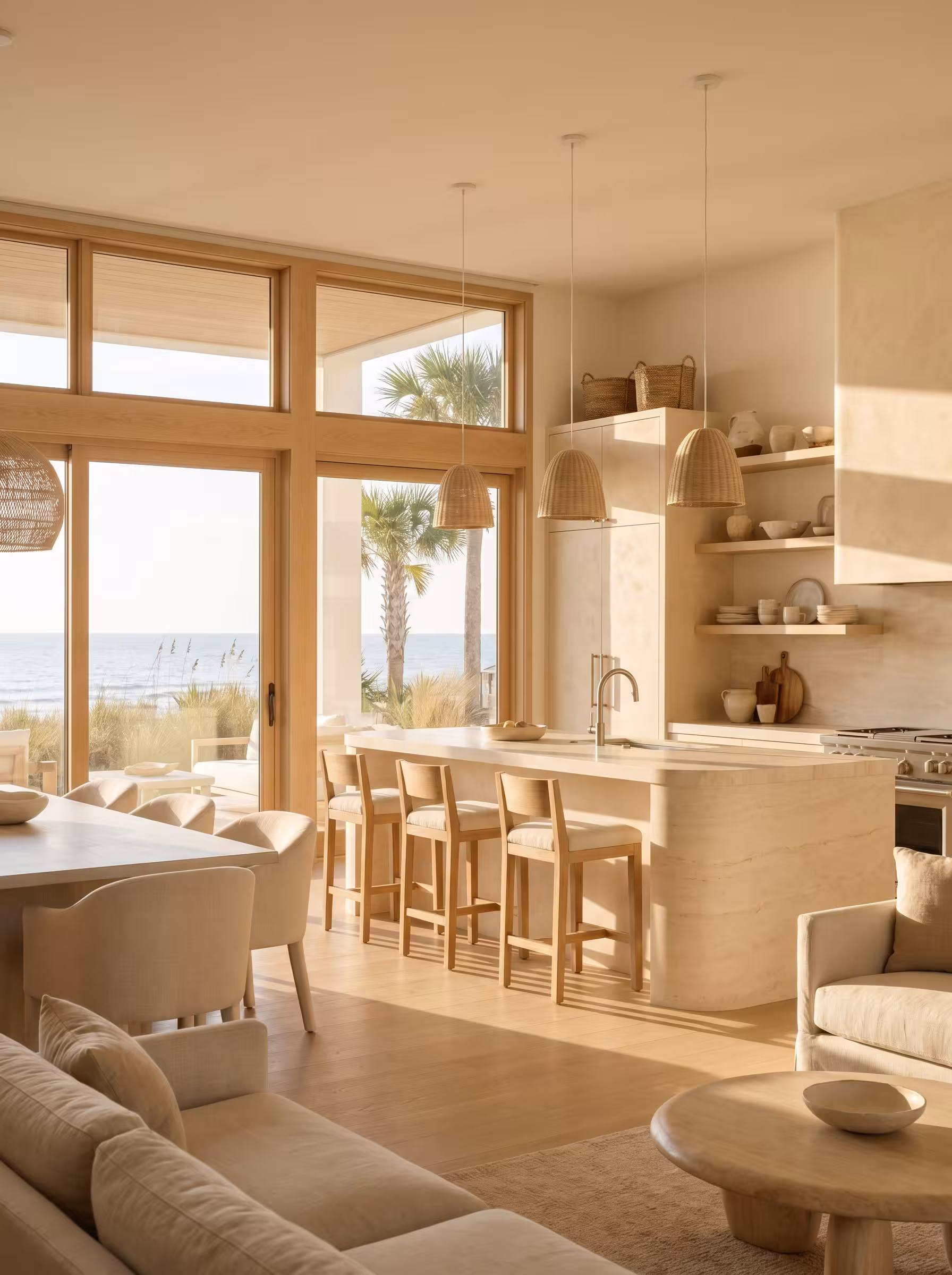 Coastal Modern Kitchen