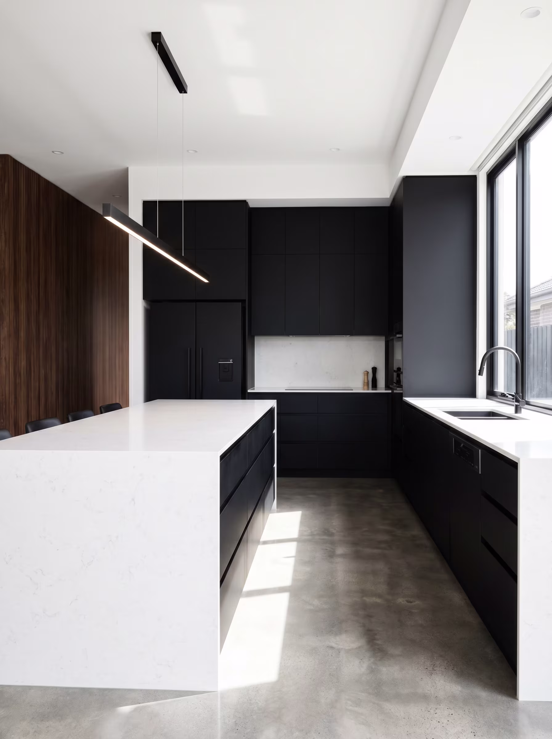 Sleek Modern Kitchen - Contemporary Kitchen design concept