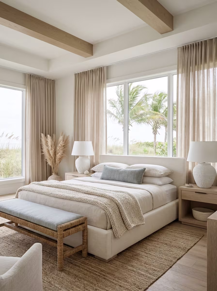 Tranquil Primary Suite - Coastal Modern Primary Suite design concept